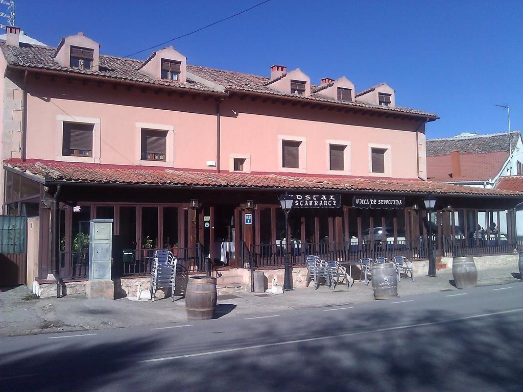 Hostal Restaurante Villa De Sepúlveda Kültér fotó